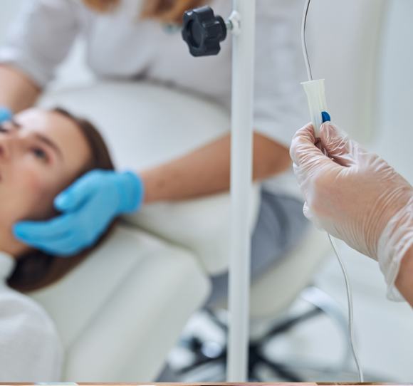Glutathione Vitamin C drip f